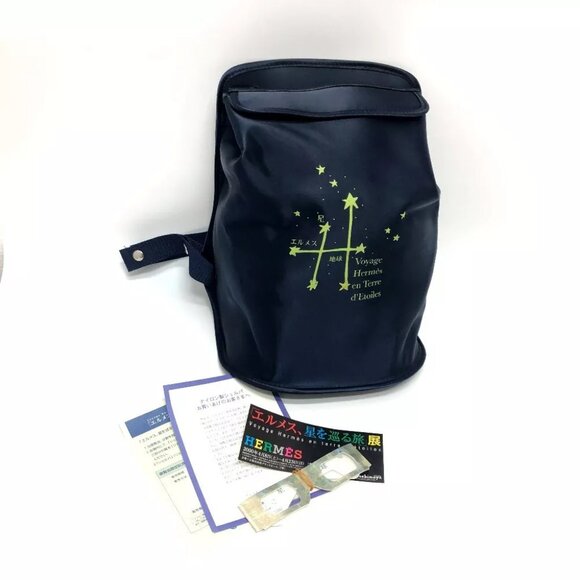 AUTHENTICITY GUARANTEED HERMES Star Travel Exhibition Limited Sherpa Backpa - Picture 11 of 11